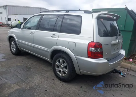 2004 Toyota Highlander V6 from USA, damaged, VIN JTEGP21A640030506
